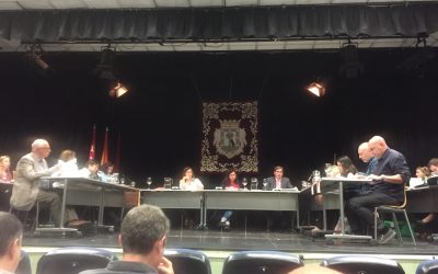 Declaracion de la mesa de etnicidad y racismo del foro local de Arganzuela ante la junta municipal de Arganzuela con motivo del 8 de abril: día internacional del Pueblo Gitano, donde la Plataforma Khetane participa activamente