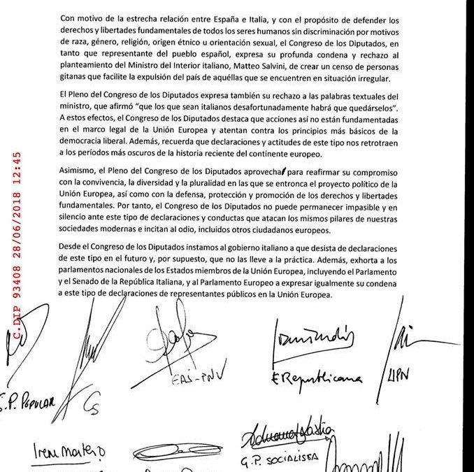 Las movilizaciones en distintas CCAA y la concentración ante la Embajada de Italia en Madrid