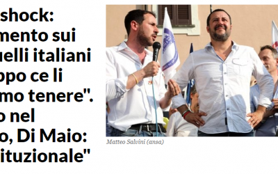El ministro del interior italiano, Matteo Salvini, quiere hacer un censo de gitanos en Italia antes de expulsarlos