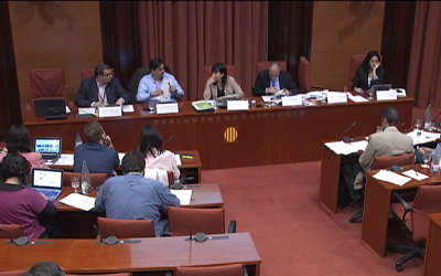 FAGIC comparece en la Parlament de Cataluña