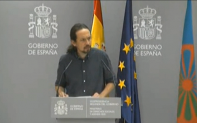 Pablo Iglesias pide «perdón» al pueblo gitano por el «racismo institucional» hacia ellos en la historia de España