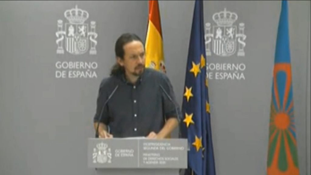 Pablo Iglesias pide «perdón» al pueblo gitano por el «racismo institucional» hacia ellos en la historia de España