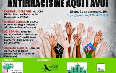Antirracismo aquí y hoy, mesa redonda con participación gitana